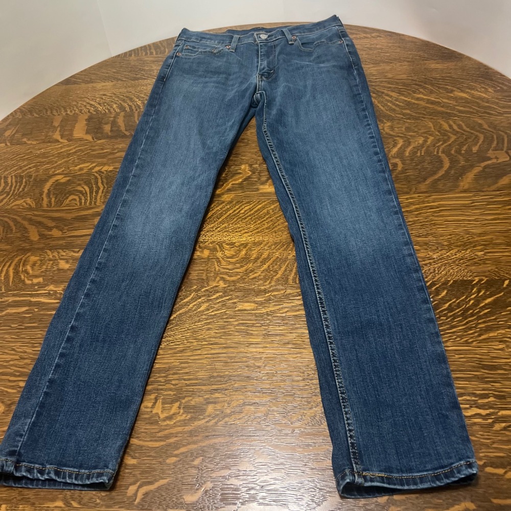 Levi 511 Slim Fit Jeans Mens W30 L32 Blue Medium Wash Denim